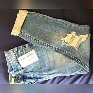 Eunina High Rise Crop Jeans